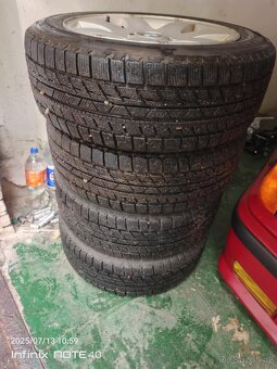 Alu kola na bmw 5x120, R16 zimní pneu - 5