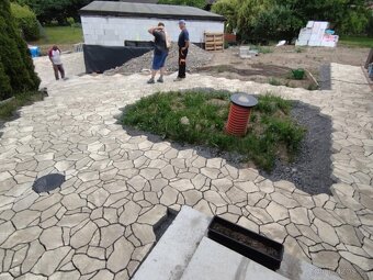 Kamenné obklady,dlažby,opěrné zdi,zámková dlažba… - 5