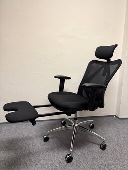 Ergonomická židle Sihoo M18 s výsuvnou opěrkou nohou - 5