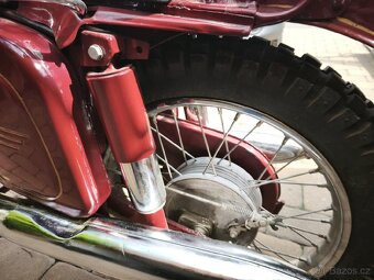 Prodám čs.sport. motocykl Jawa 350/554-Libeňák s CZ doklady - 5