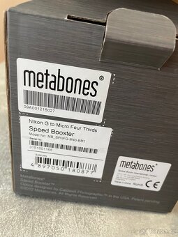 Metabones Speed Booster NIkon G to Micro Four Thirds - 5
