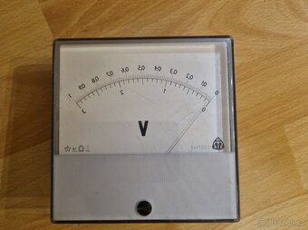 Retro panelový mikro-ampérmetr, Nový⭐ - 5