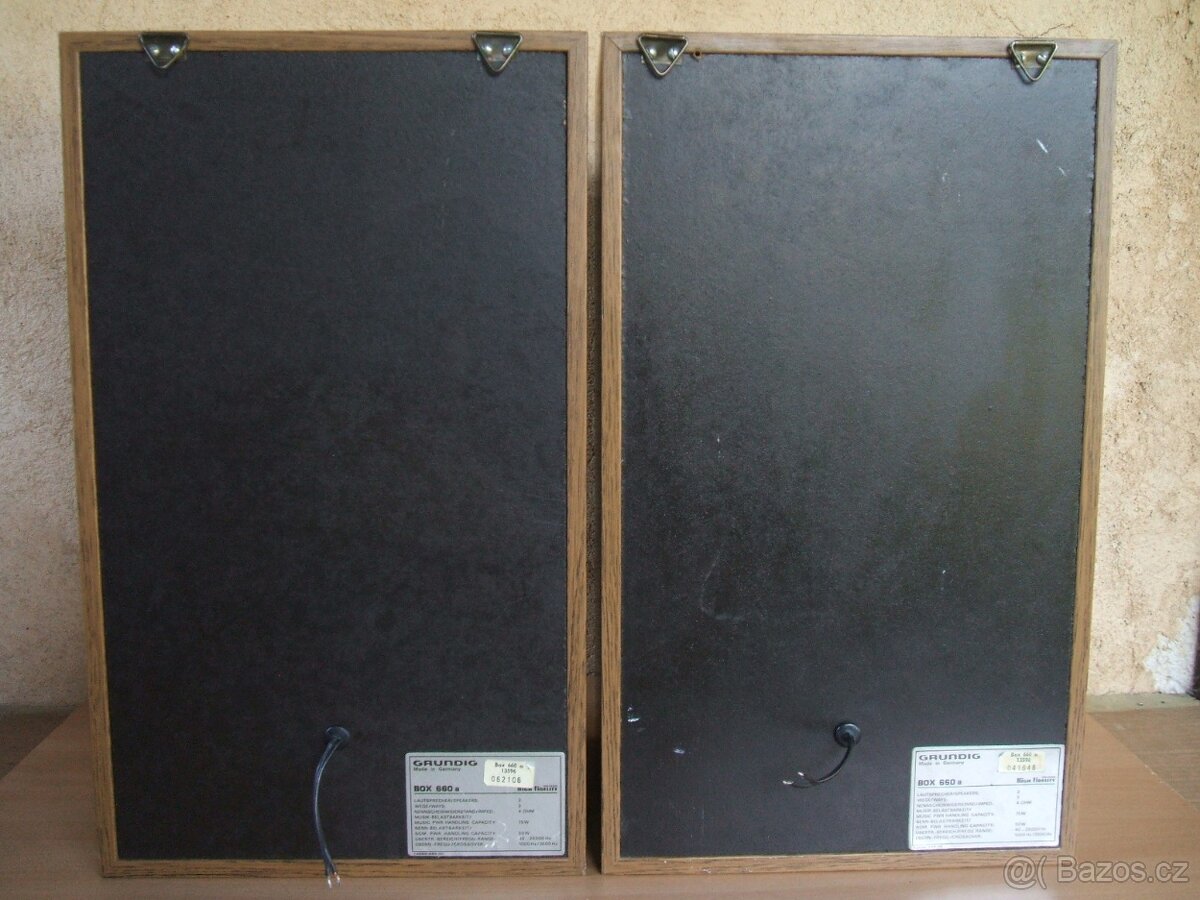 GRUNDIG HiFi Box 660a - legendární repro - 6