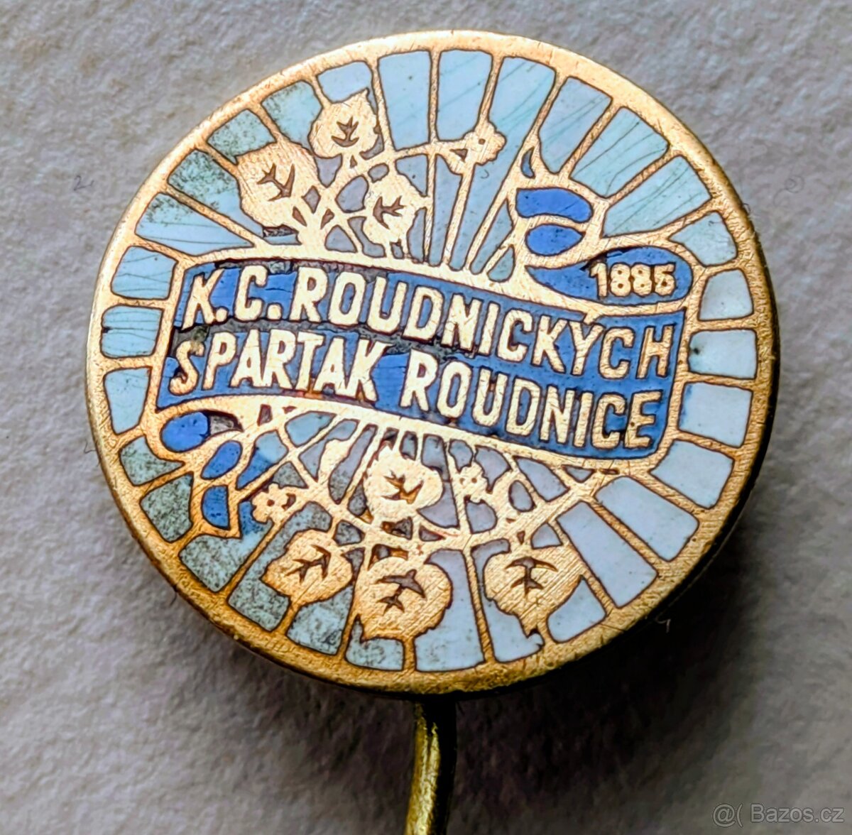ODZNAK K.C. ROUDNICKÝCH 1885 SPARTAK ROUDNICE - 6
