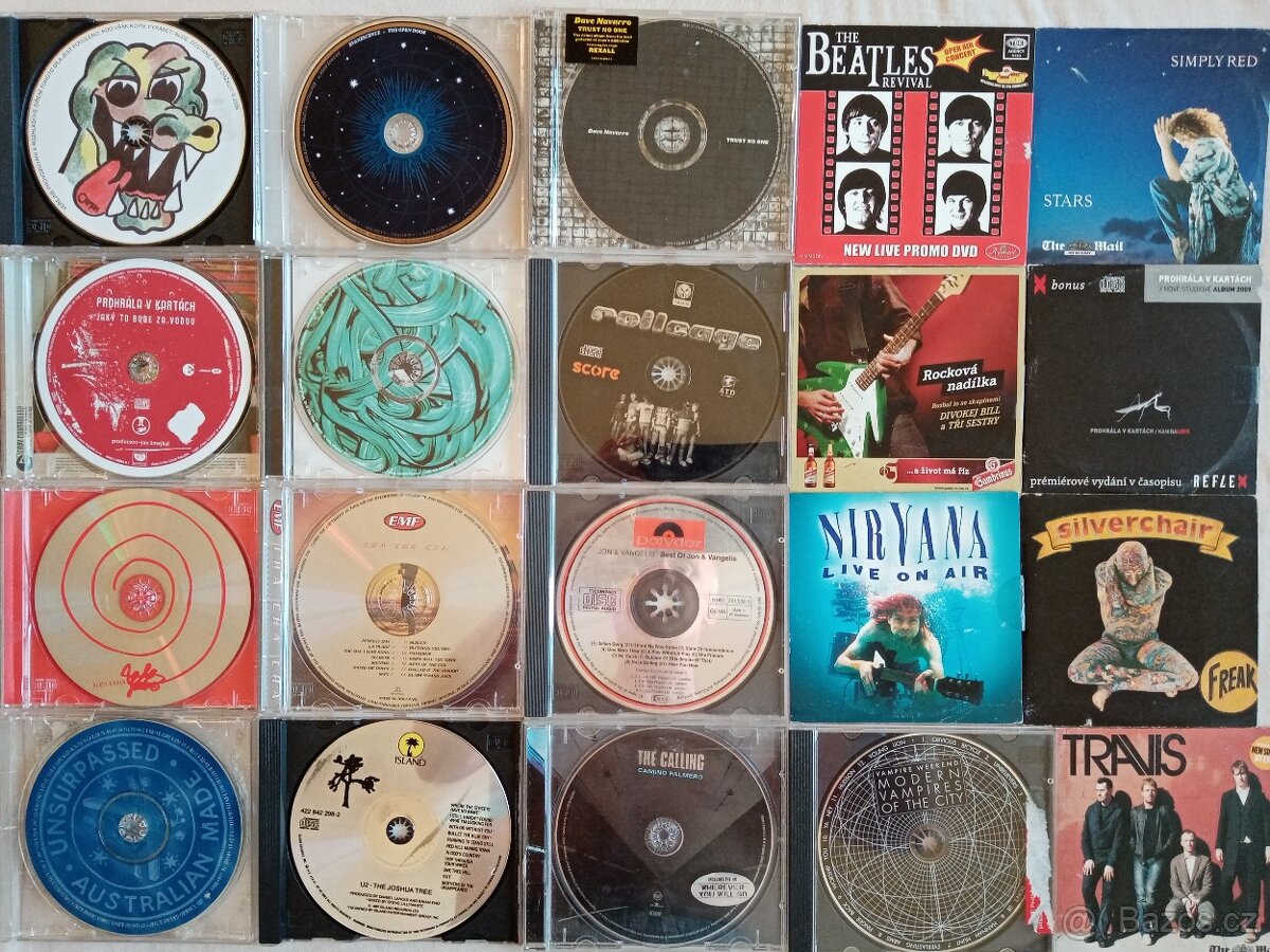 Orig. rock CD bezbuklet a odrene od 49 Kc - 6