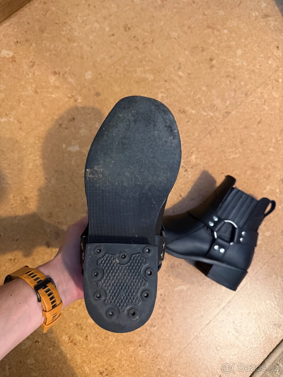 Kožené boty na moto 42-43 - 6