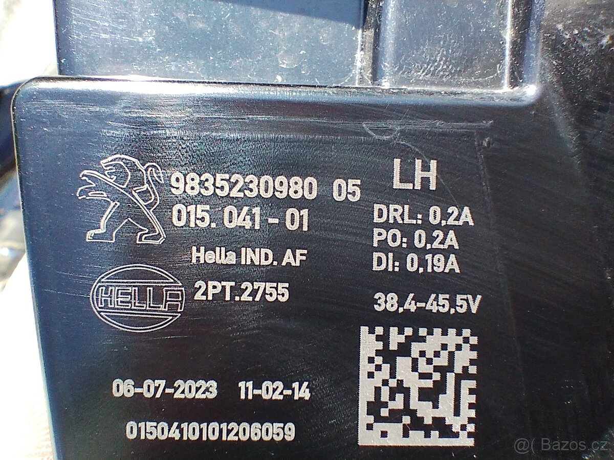 Peugeot 308 P5 t10 plast nárazníku - 6