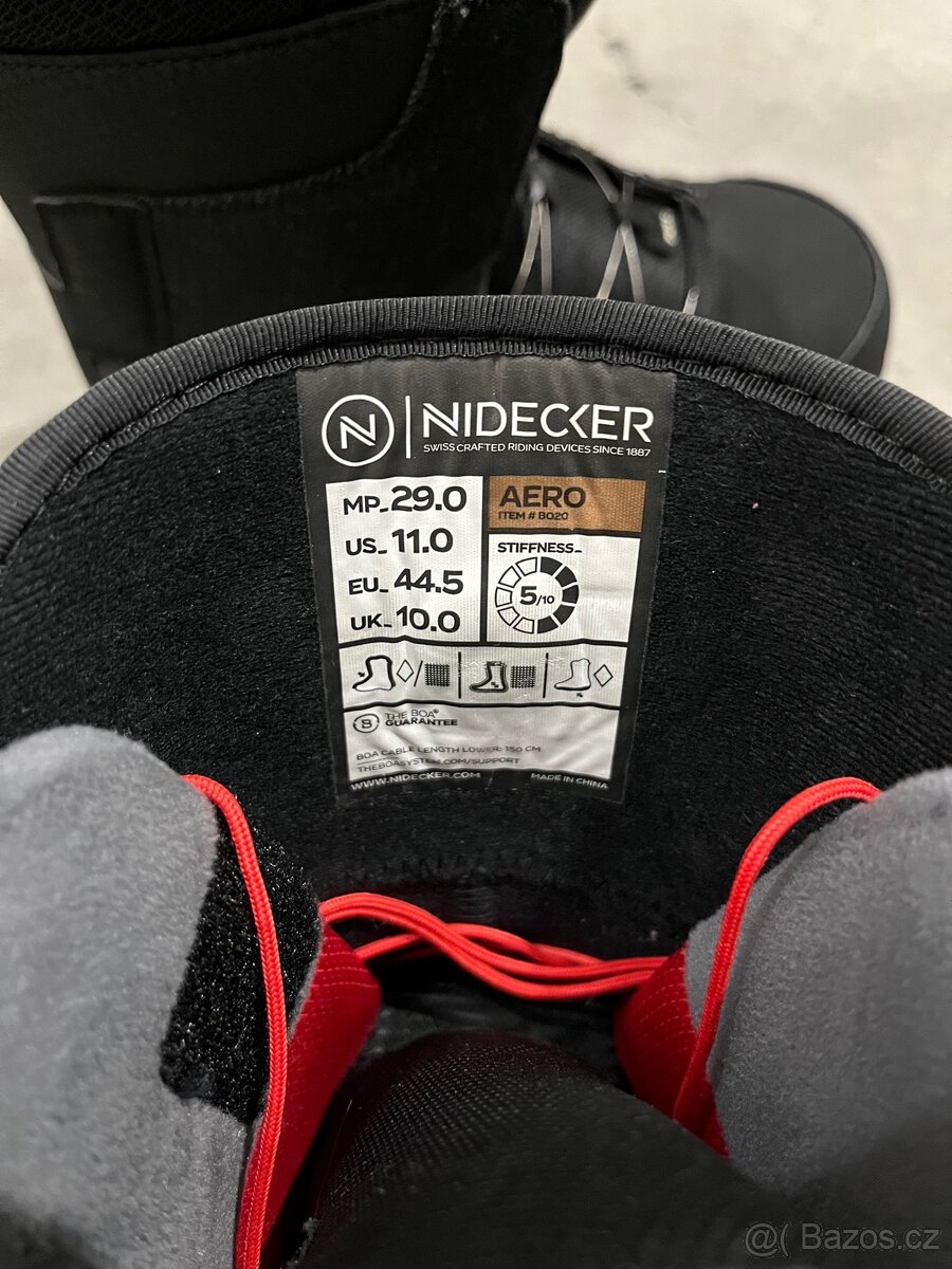 SNB boty Nidecker AERO COILER vel. 10 (44,5) - 6