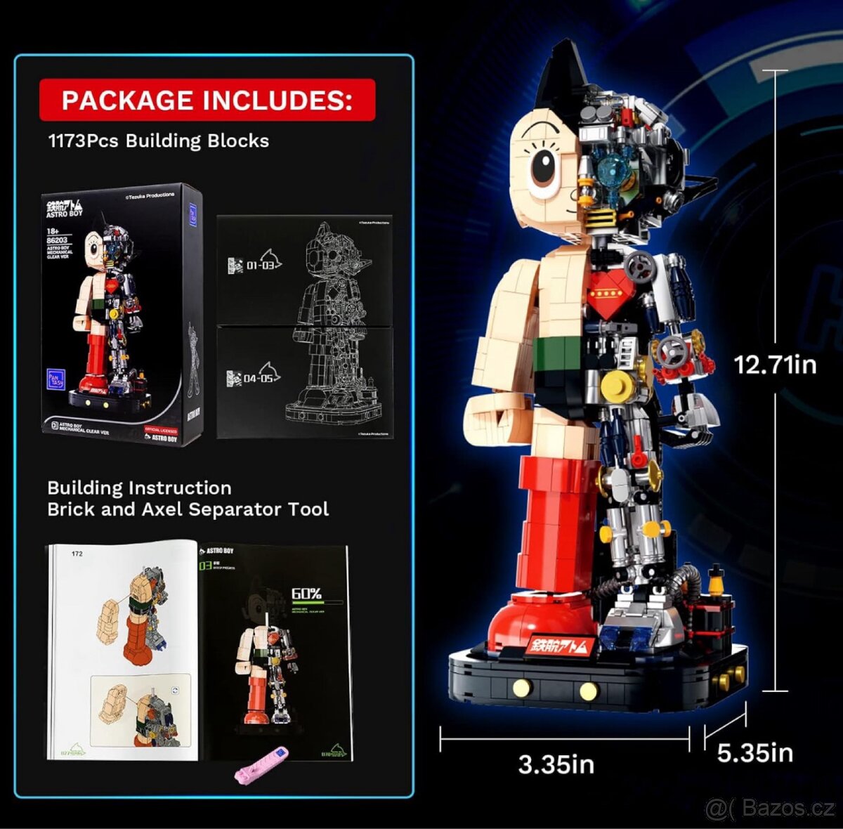 Originál Pantasy Astro Boy 86203 stavebnice 1257 dílů - 6