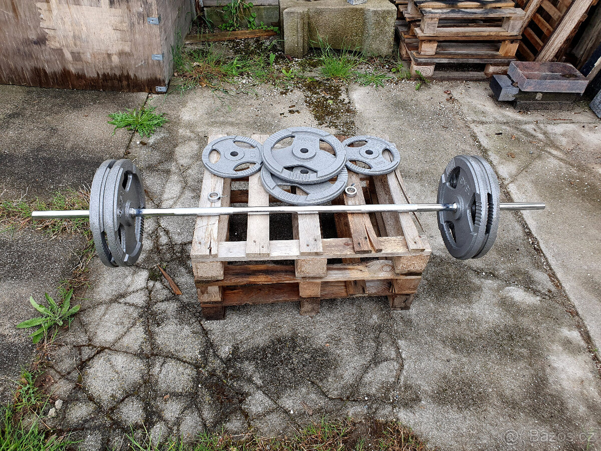 BENCH činka 100kg za 5690,- - 6