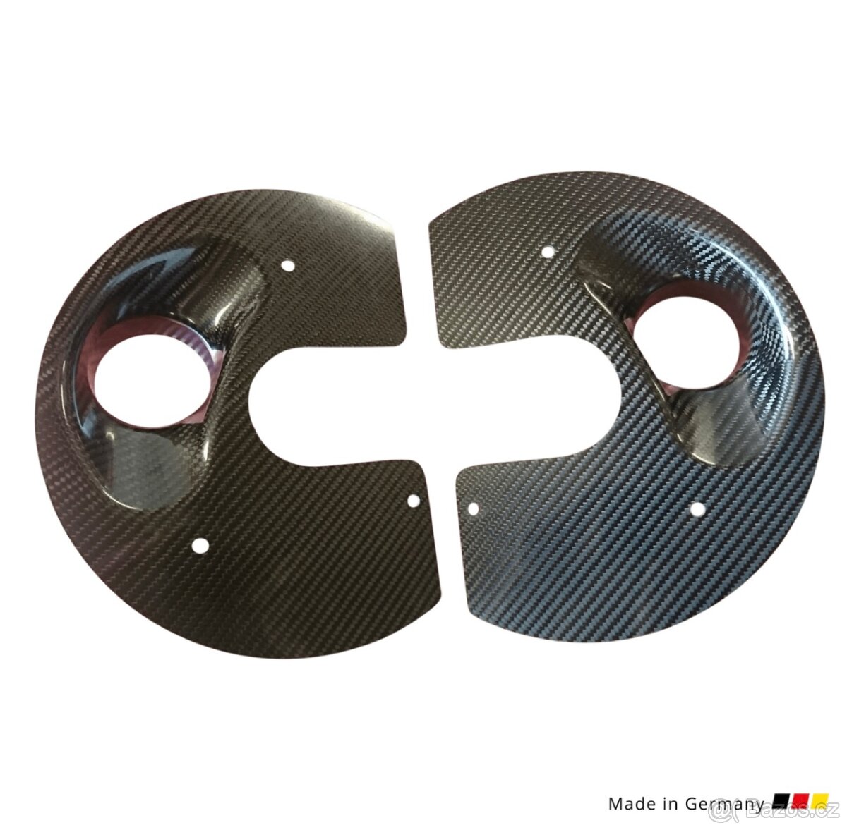 Karbonové štíty pro chlazení brzd BMW - 6