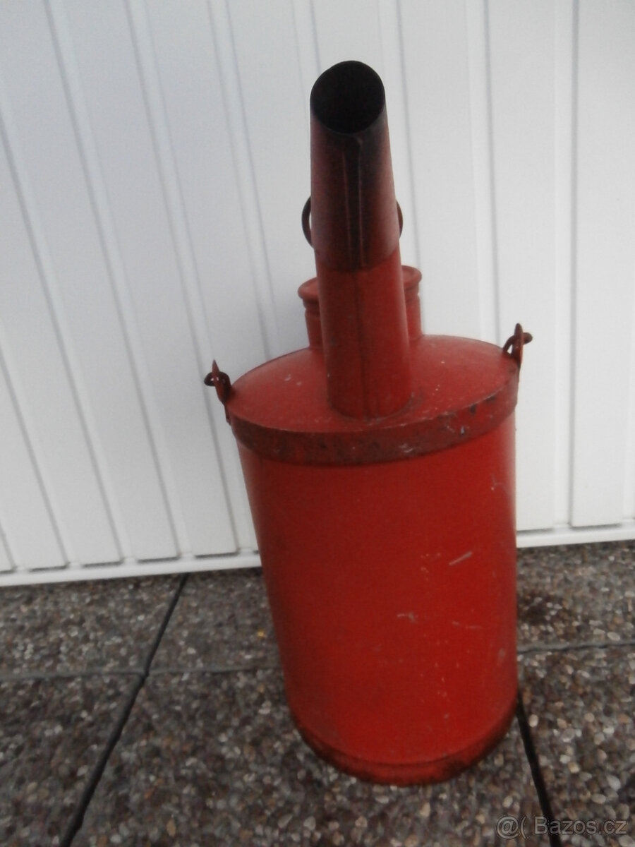 Míchací konev plechová pozinkovaná včetně pošty za 800 kč - 6