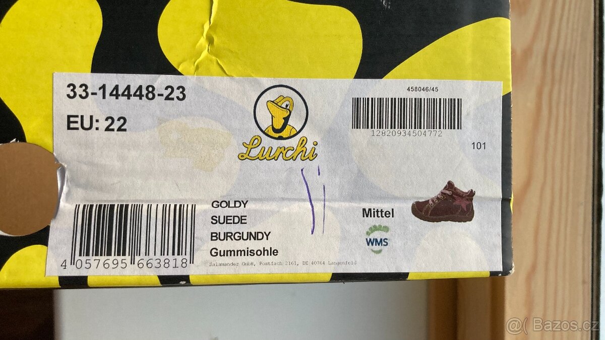 Celoroční boty Lurchi velikost 22 - 6