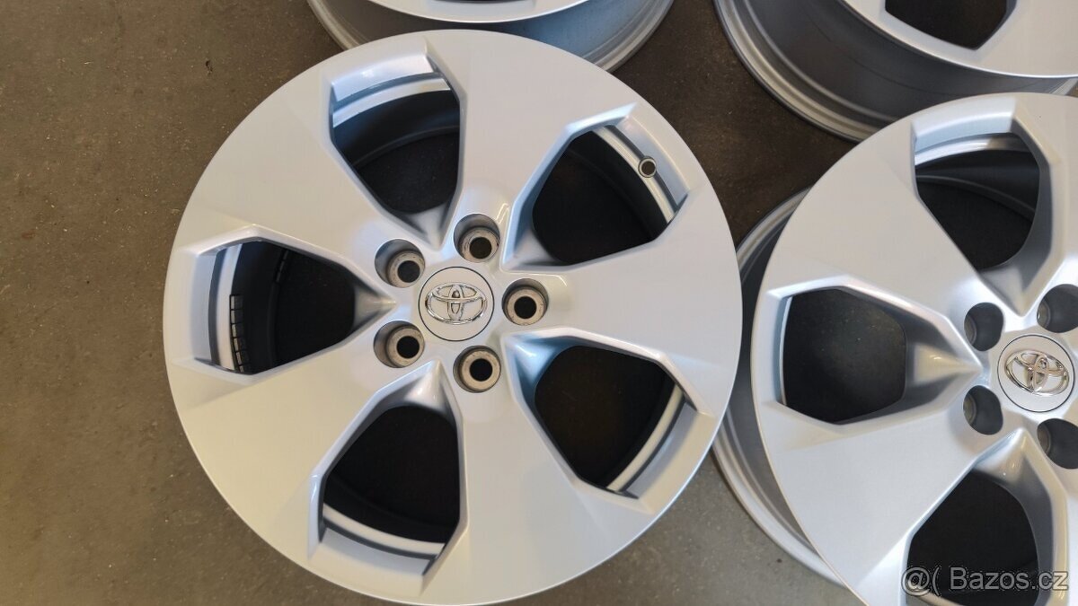Alu disky 5x114,3 R17 Toyota RAV4 original, nepoužito - 6