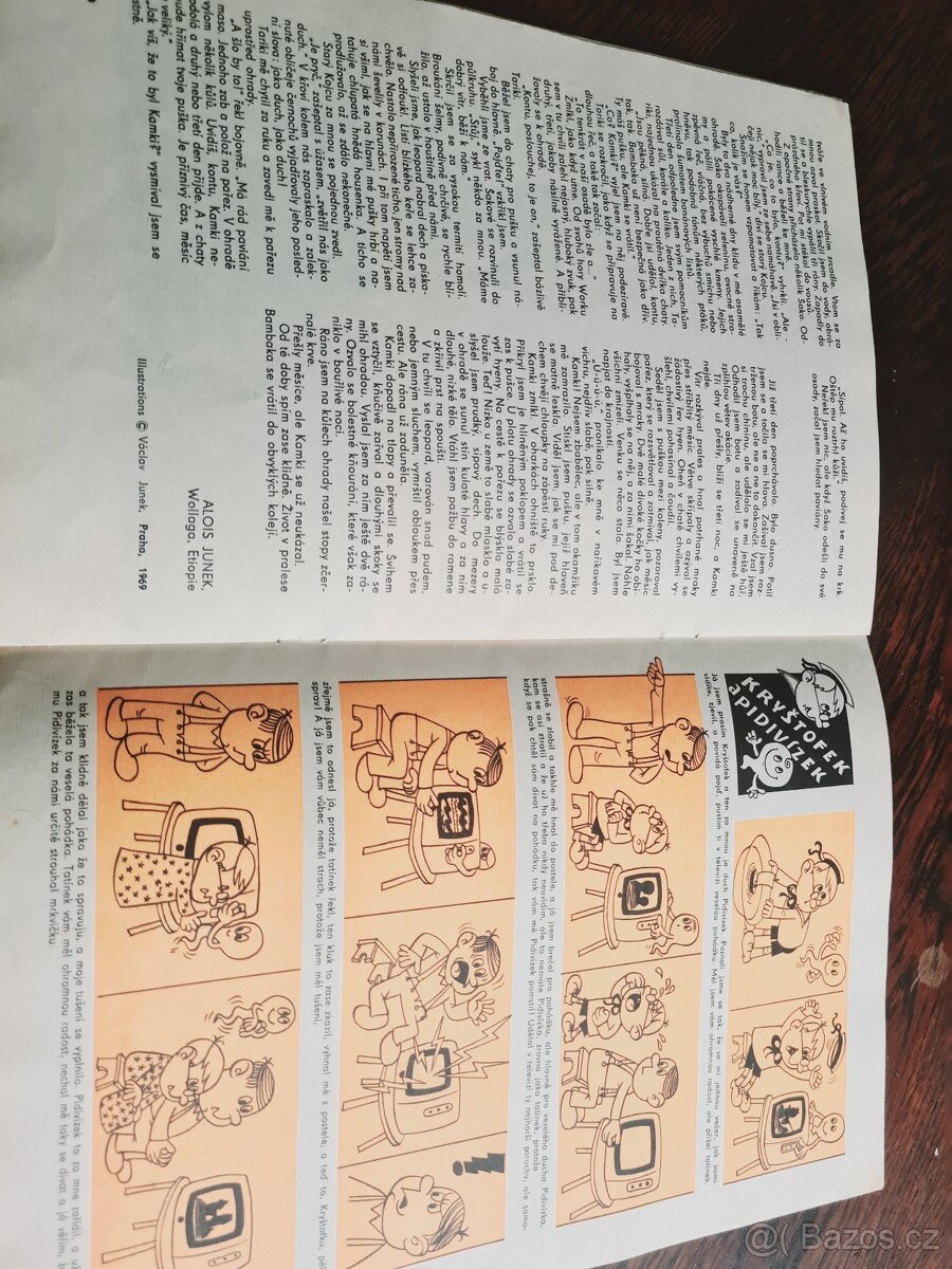 Čtyřlístek c.1 z roku 1969 PODEPSÁN NĚMEČEK - 6