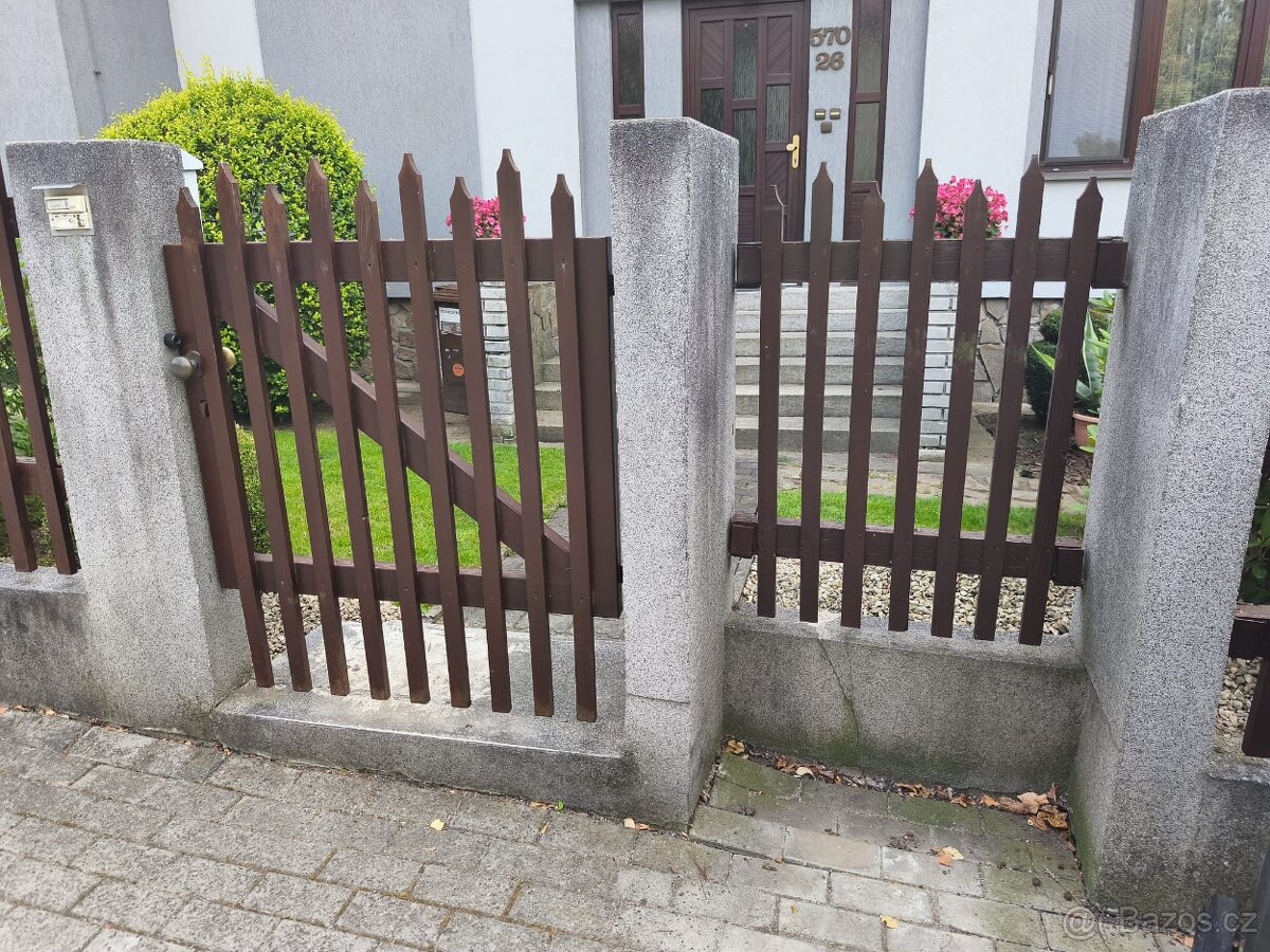 Plotové dílce - dřevěné - 6