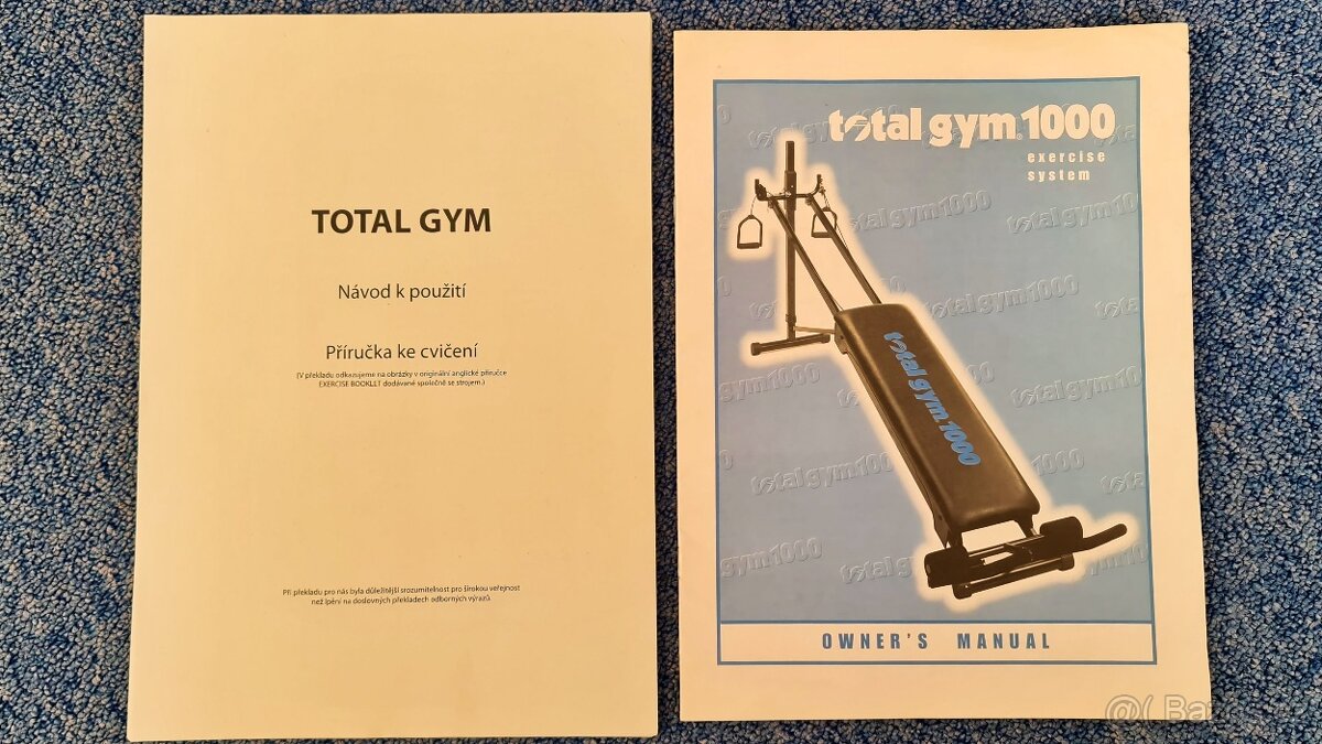 Posilovací systém Total Gym 1000 - 6