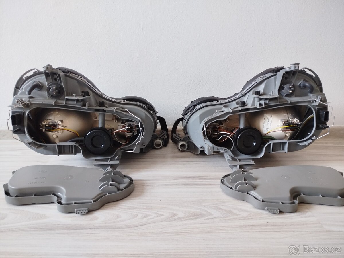 Mercedes W210 předfacelift – nové světlomety HELLA - 6