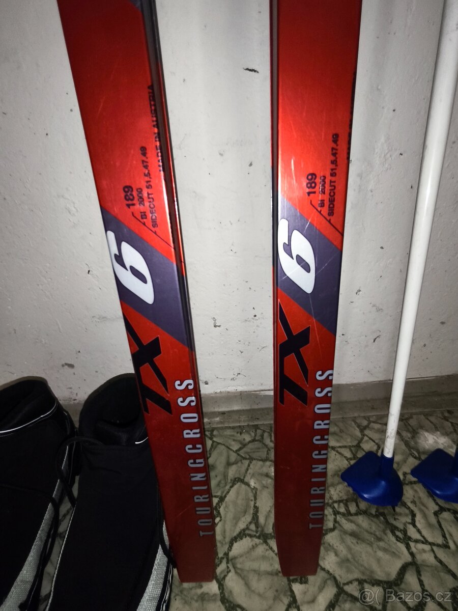 sada běžky Atomic+ hůlky Swix + boty Madshus - 6