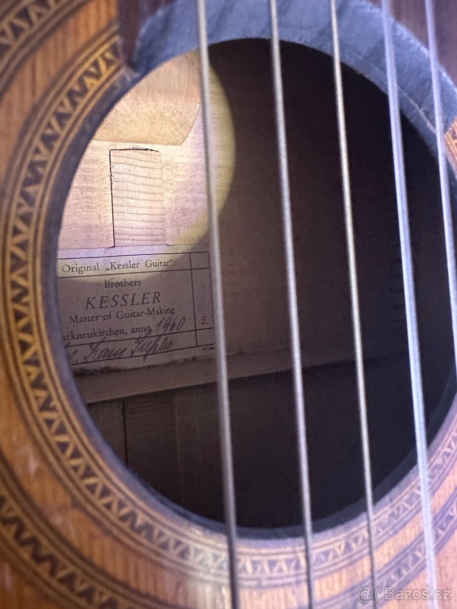 Mistrovská kytara KESSLER - 6