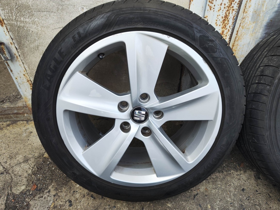 17"letní alu sada 5x112 origo Seat Leon 3 Octavia 3 Golf 7 - 6