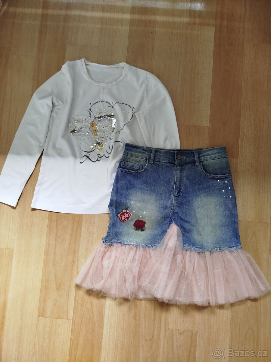 Šaty Mayoral, sukně vel. 158 - 6