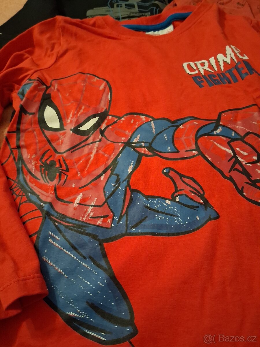 Chlapecke trika dl. rukáv 3 ks 116-128 - 6