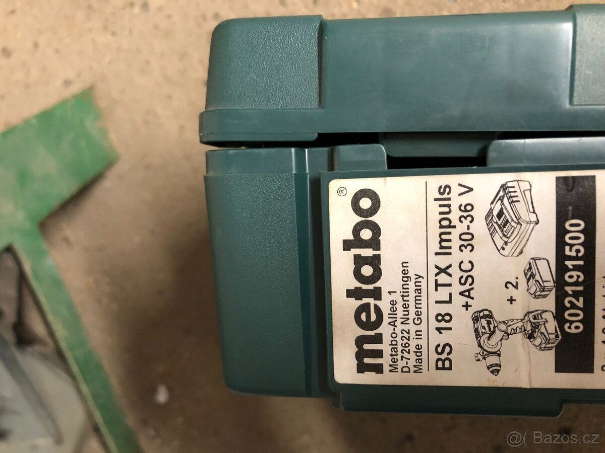 Aku vrtačka Metabo - 6