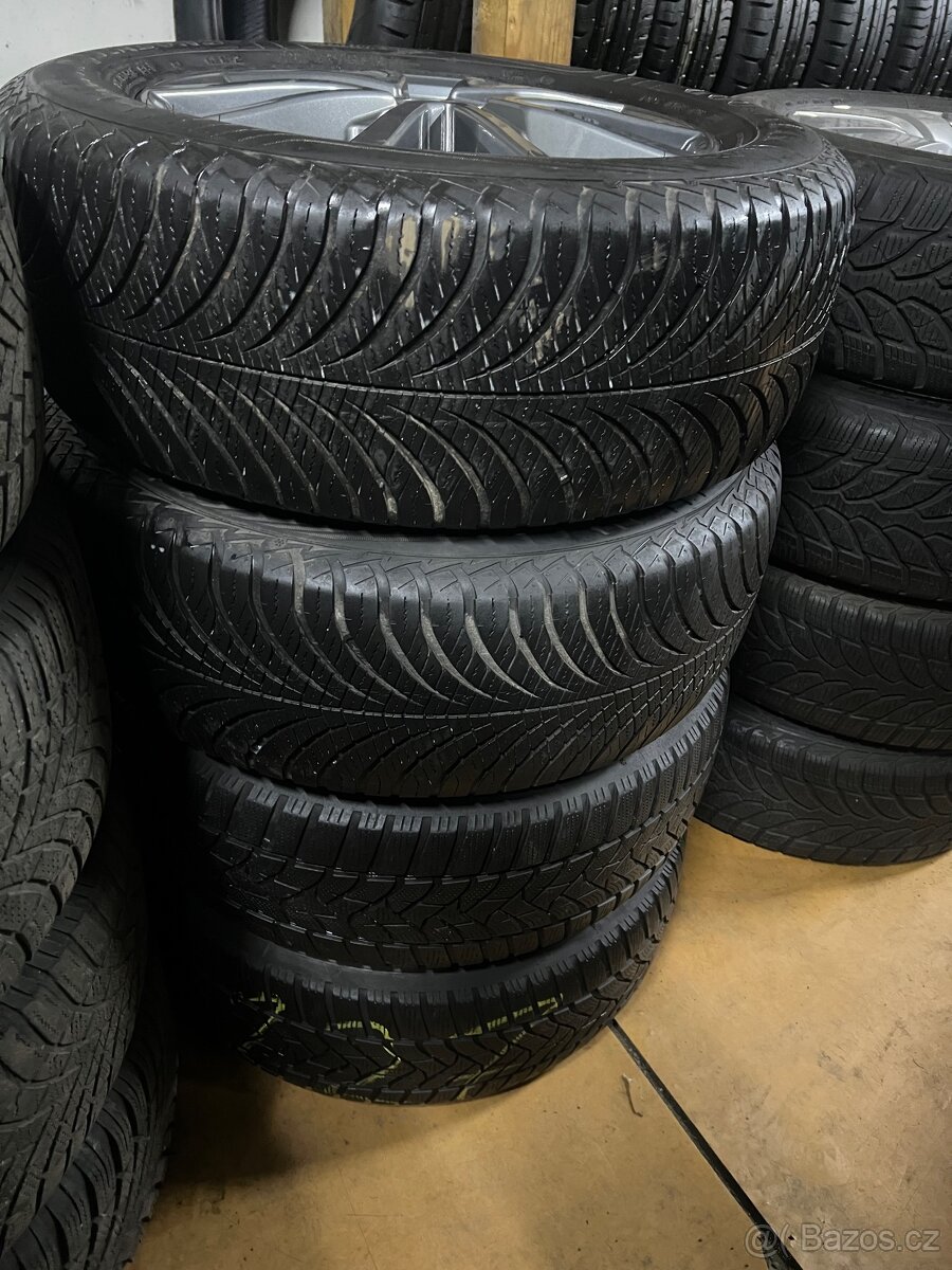 5x112R16 zimní sada Škoda Superb 3 šedý antracit - 6