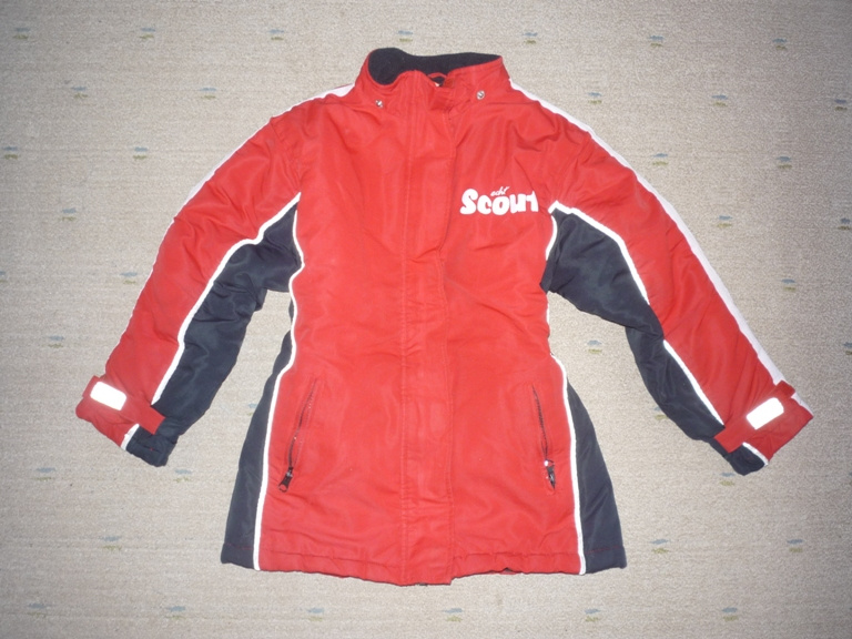 Lyžařská zimní bunda zn. Scout vel 128+oteplovačky - 6