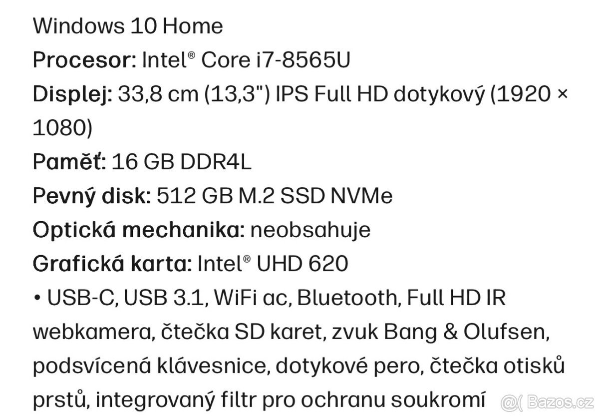 Notebook hp spectre - 6