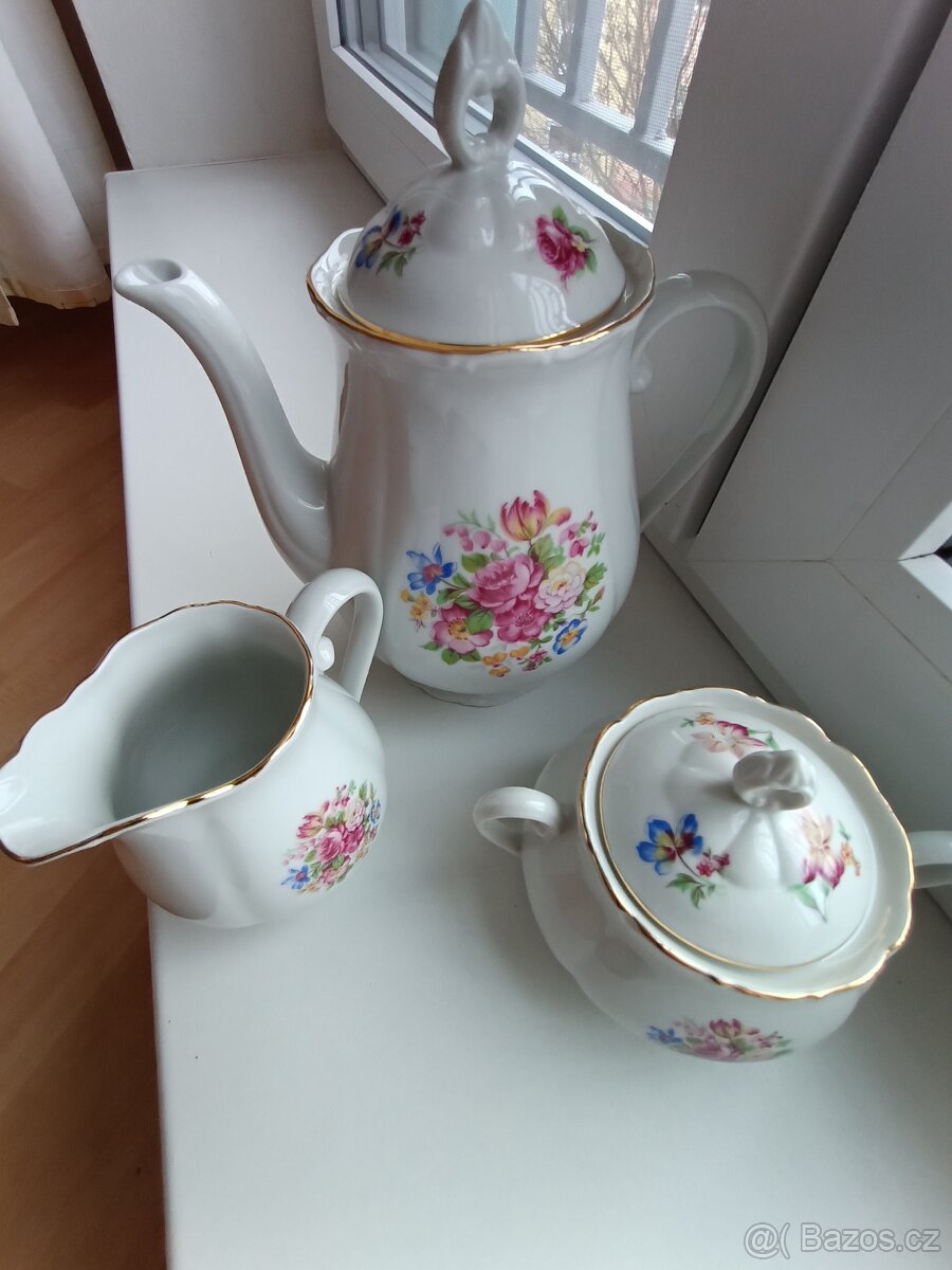 Kávový porcelánový servis EPIAG - 6