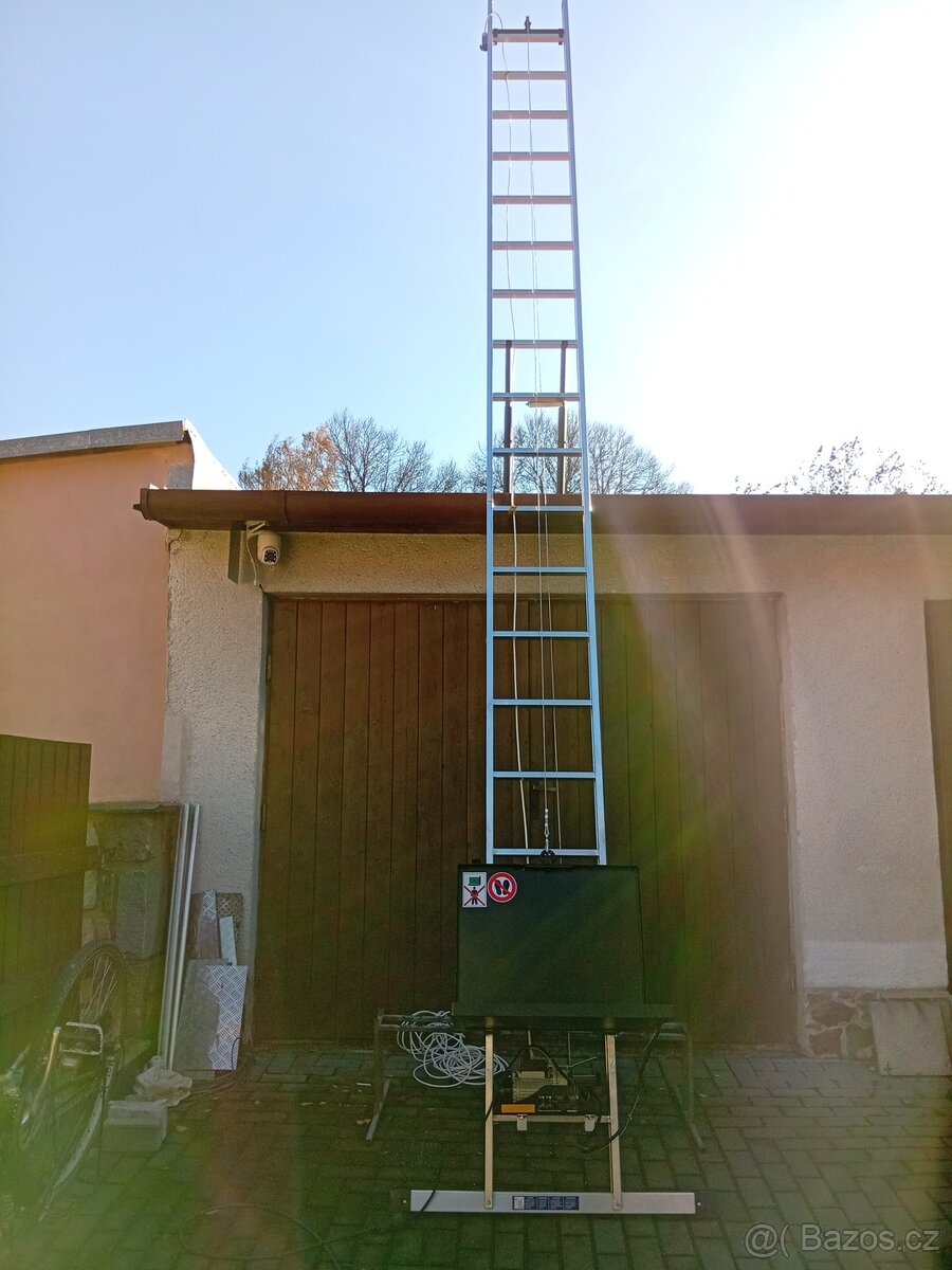 stavební výtah vrátek jednodílný. - 6