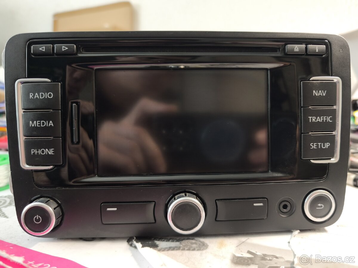VW RNS315 BT DAB autorádio navigace 3C8035279B. - 6