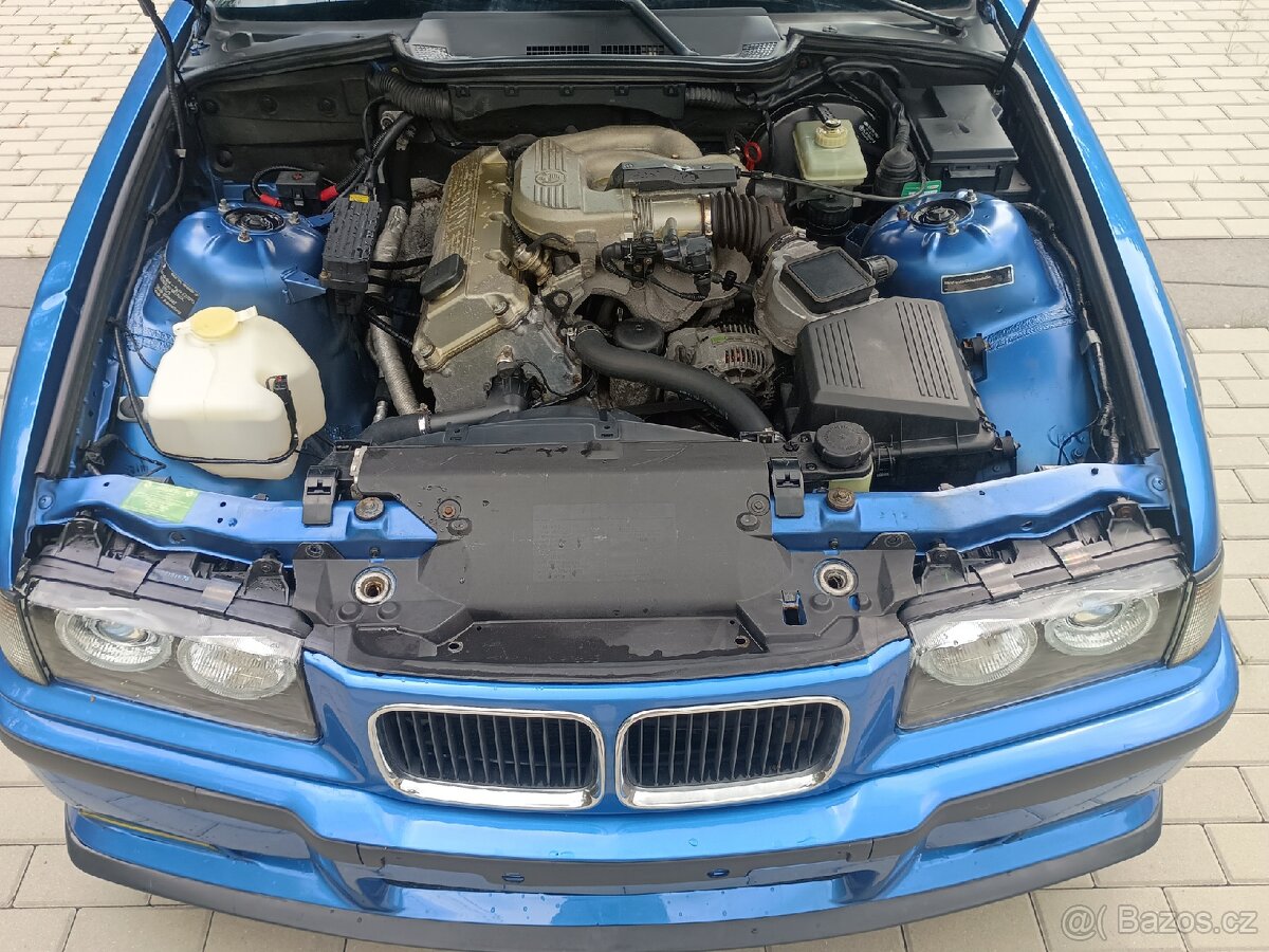 BMW E36 Cabrio 318i Idvidual mpaket Estorilblau - 6
