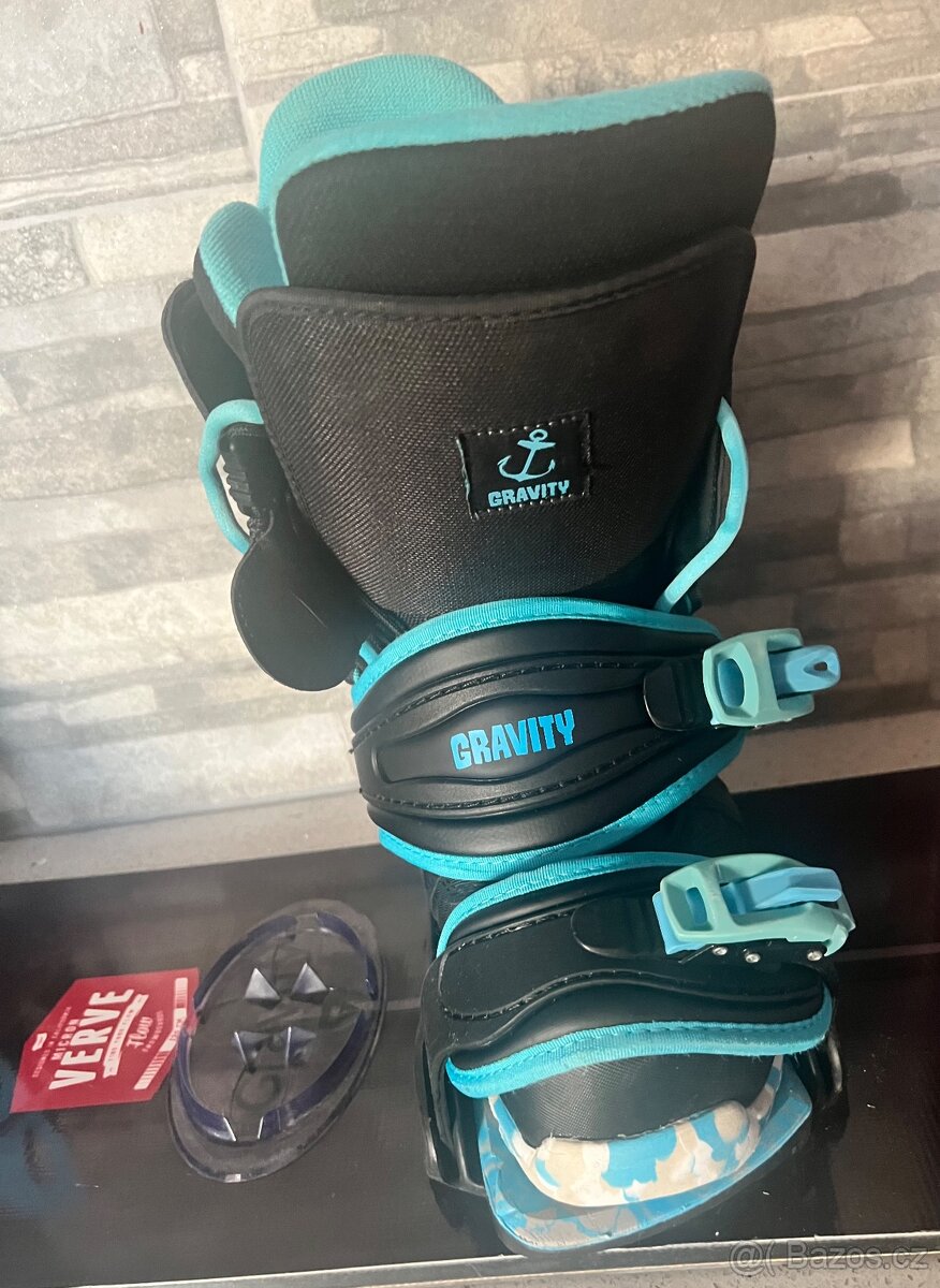 Snowboardový set prkno 130 cm+ boty vel.37 - 6