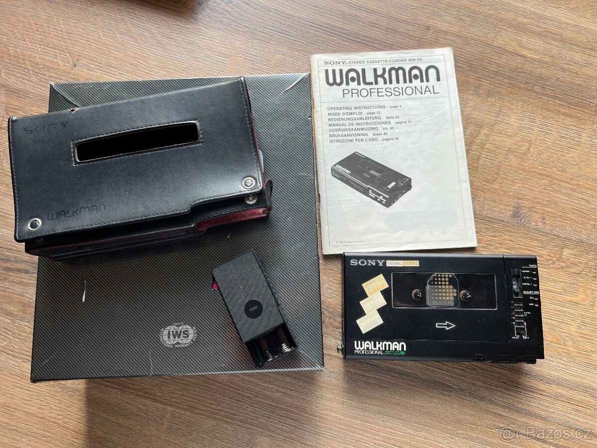 SONY WALKMAN PROFESSIONAL WM-D6 - 6