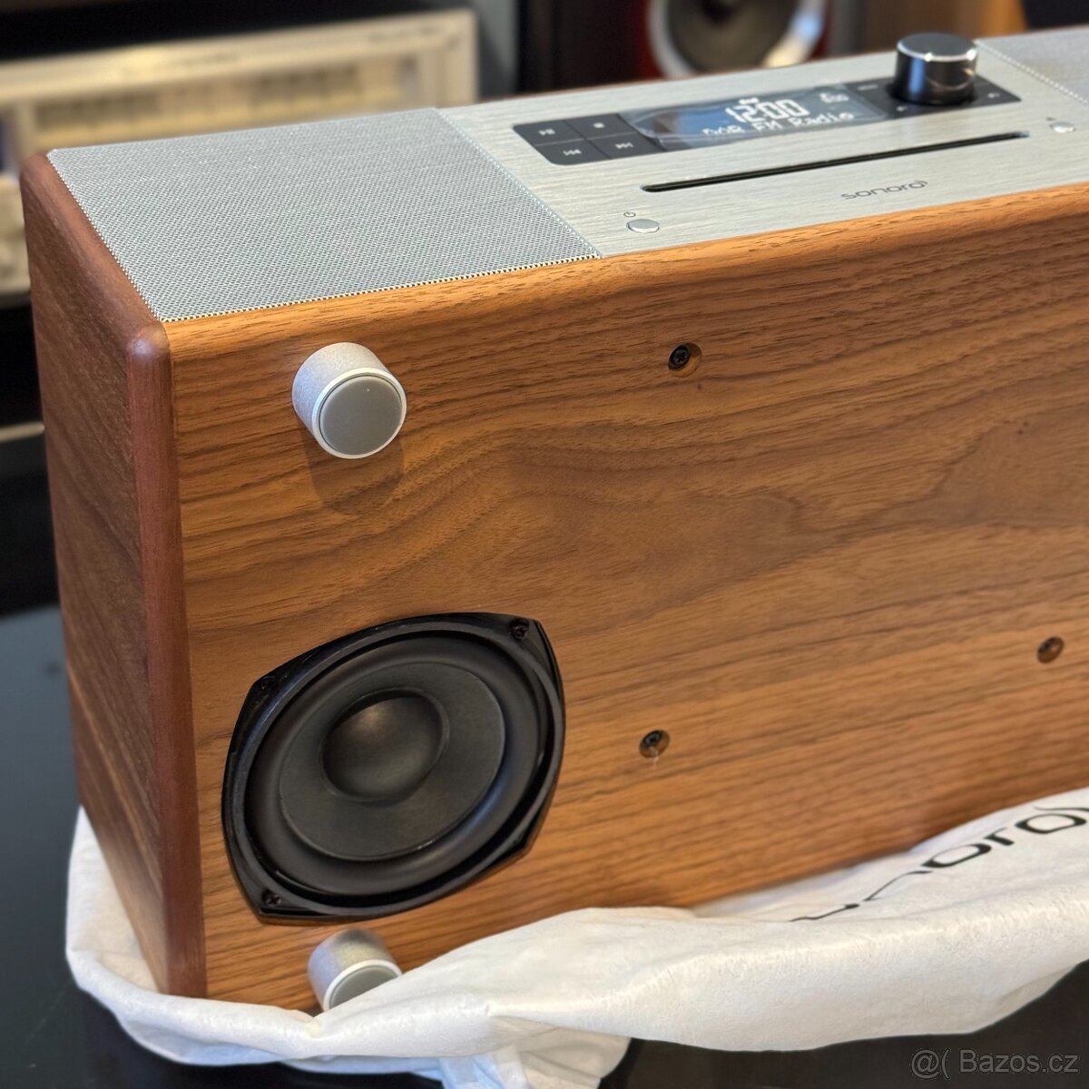 SONORO STEREO DAB+ s Bluetooth a CD, ořech - 6