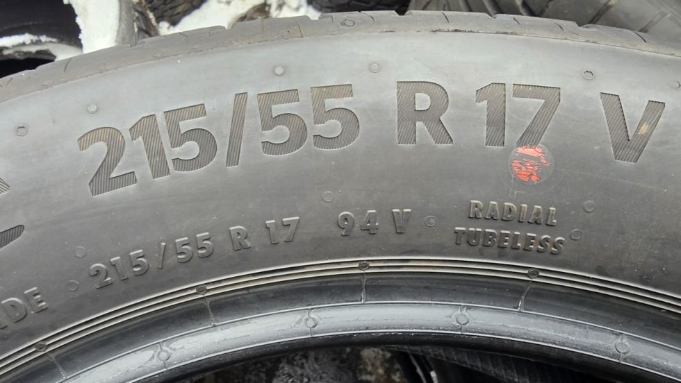 Letní pneumatiky 215/55/17 Continental - 6