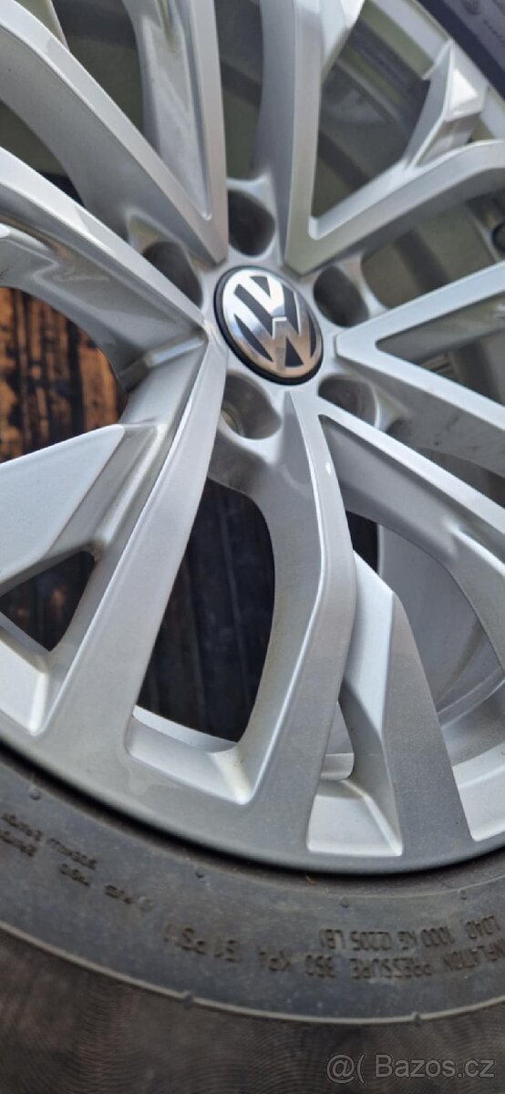 5x112 vw TOUAREG lll R18 +❄️zimní pneu NOVÝ STAV - 6