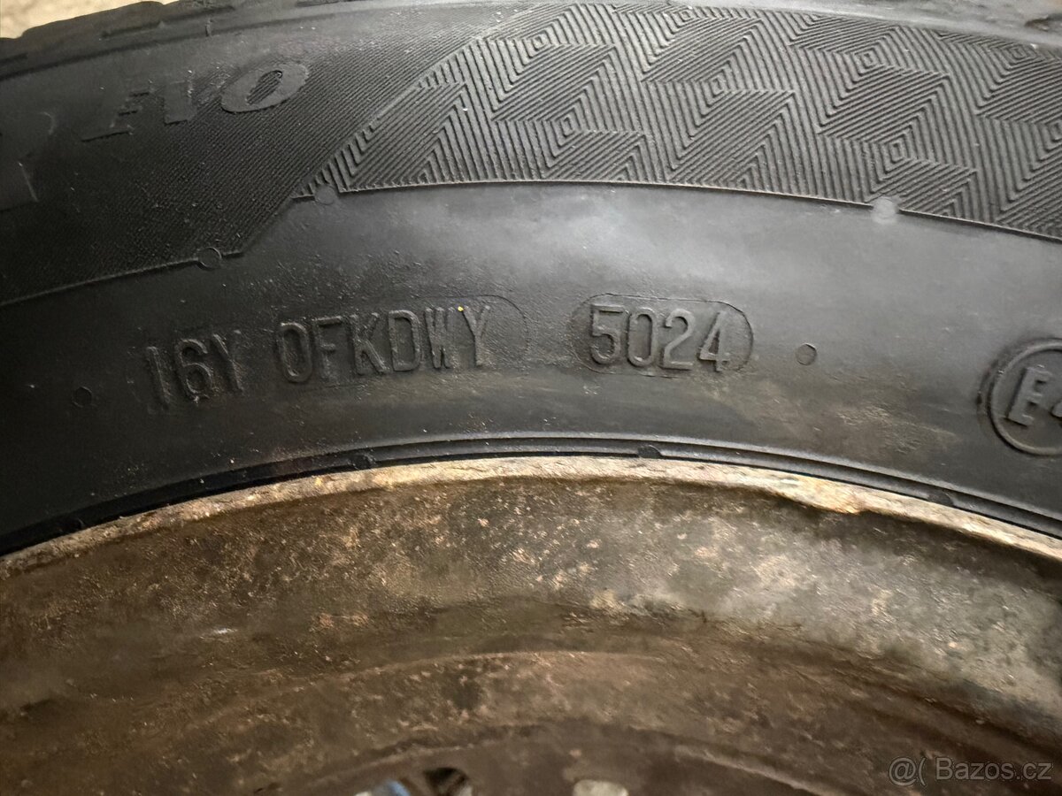 Zimní sada kol Škoda 5x100 - 6
