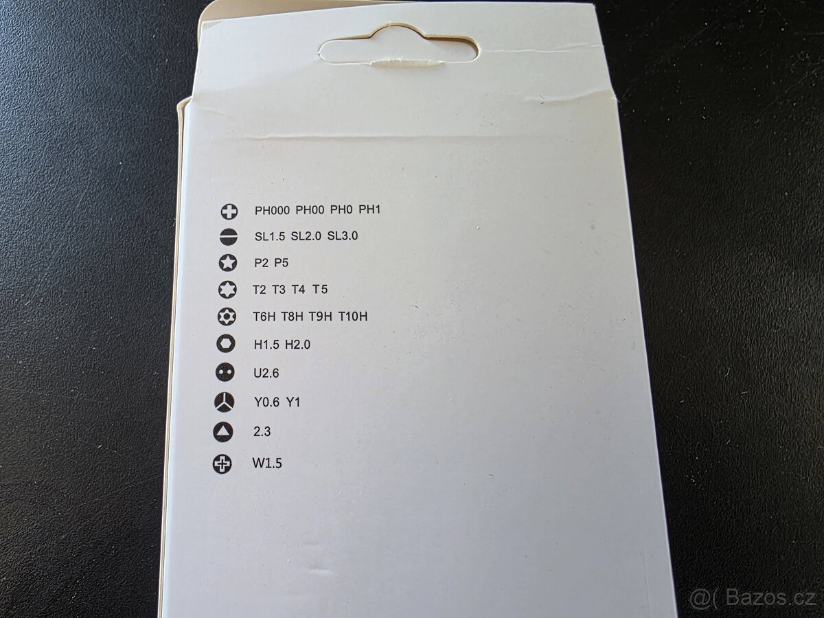 Precizní sada šroubováků 24 v 1 – pro opravy elektroniky a h - 6