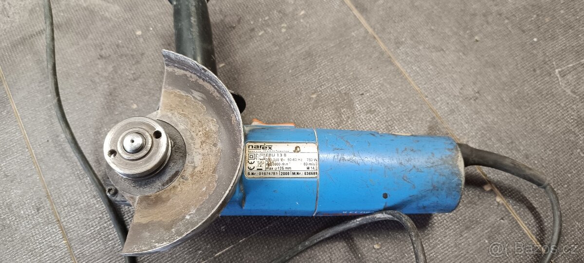 Úhlova bruska NAREX 125 mm - 6