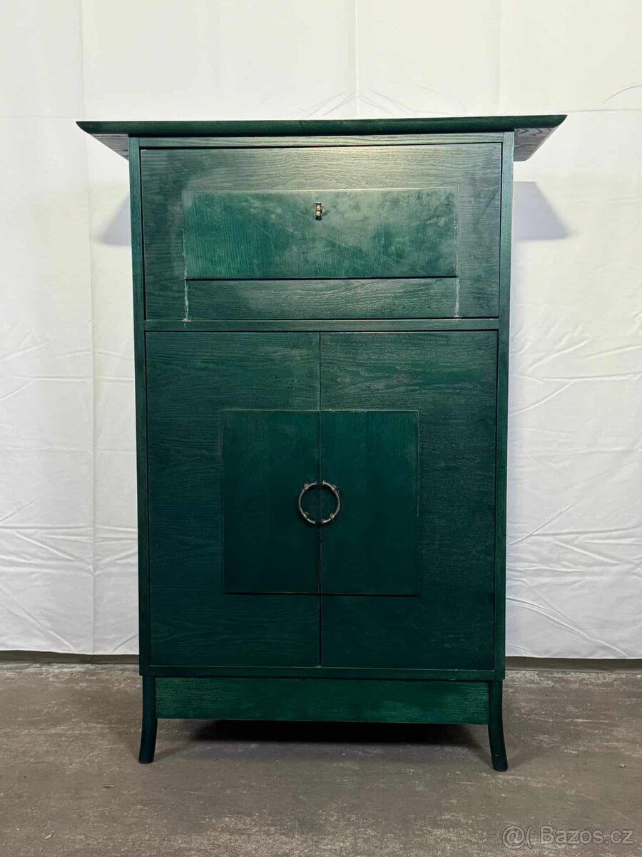 Designová zelená komoda (133005) - 6