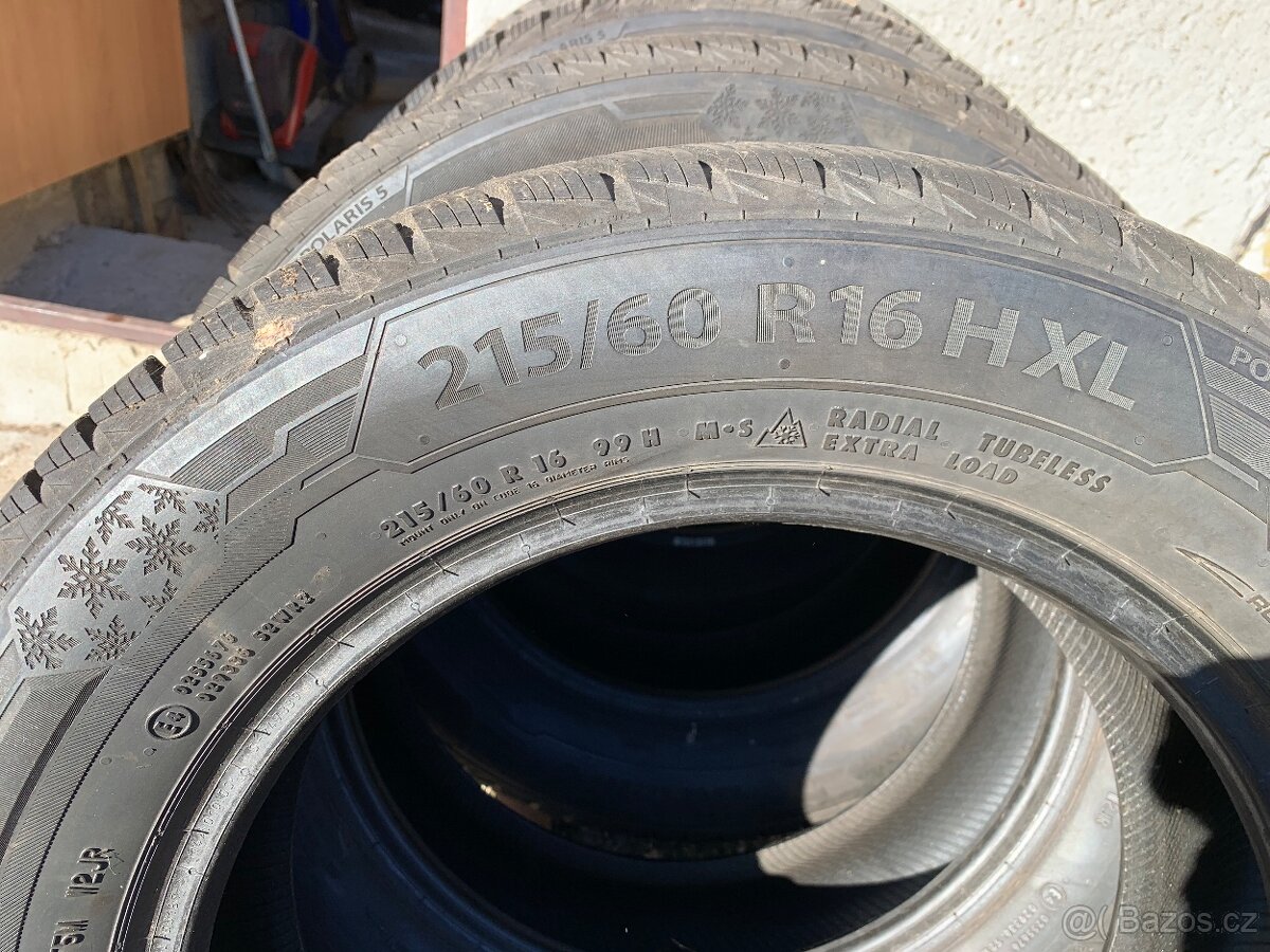 4 ks zimní pneu 215/60 R16 HXL 99H - 6