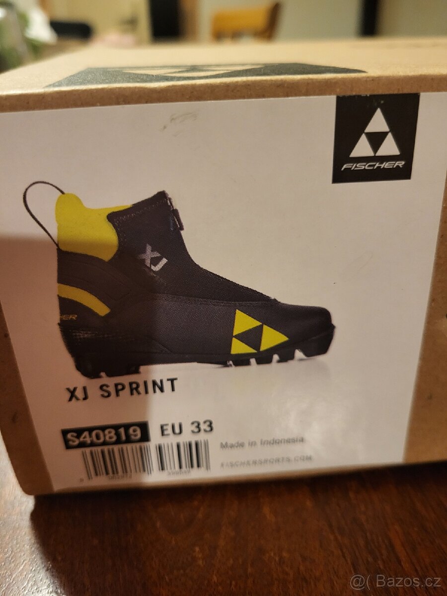 Fischer XJ Sprint vel.33 TOP stav - 6