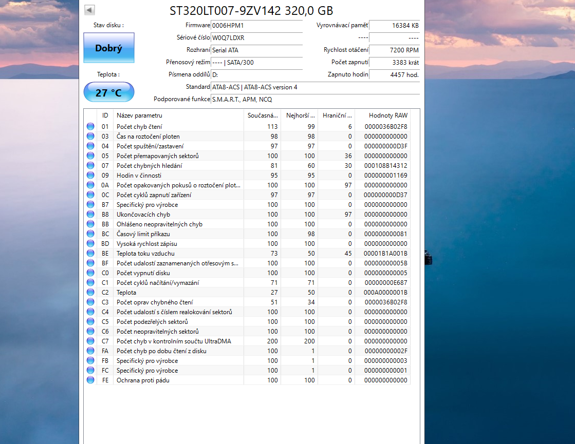 5x 320gb sata hdd do bez vadných sektorů - 6