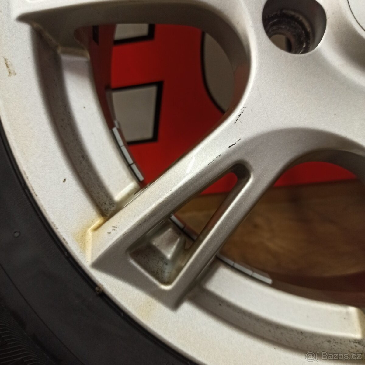 ALU kola Seat Leon 5x112, zimní pneu 195/65 R15 - 6