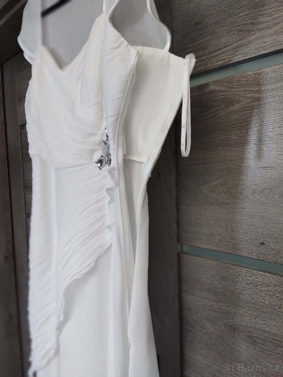 Lehoučké svatební šaty vel.44 - 6