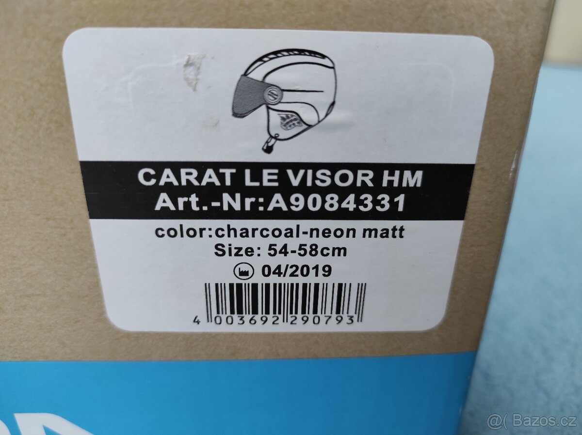 Lyžařská helma s vizorem, Alpina Carat le VISOR HM, 54-58 cm - 6